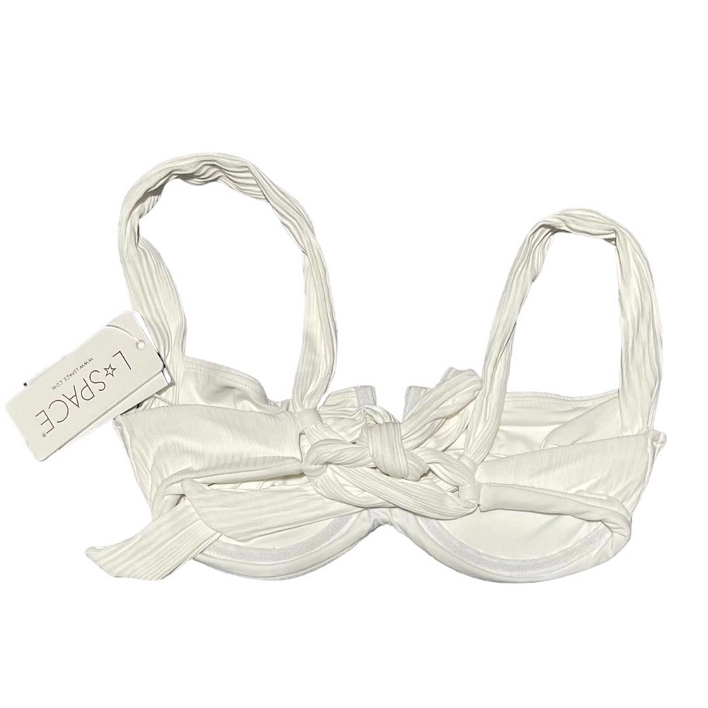 L*Space White Bikini Set - Picture 6 of 9